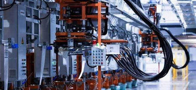 Automated control line