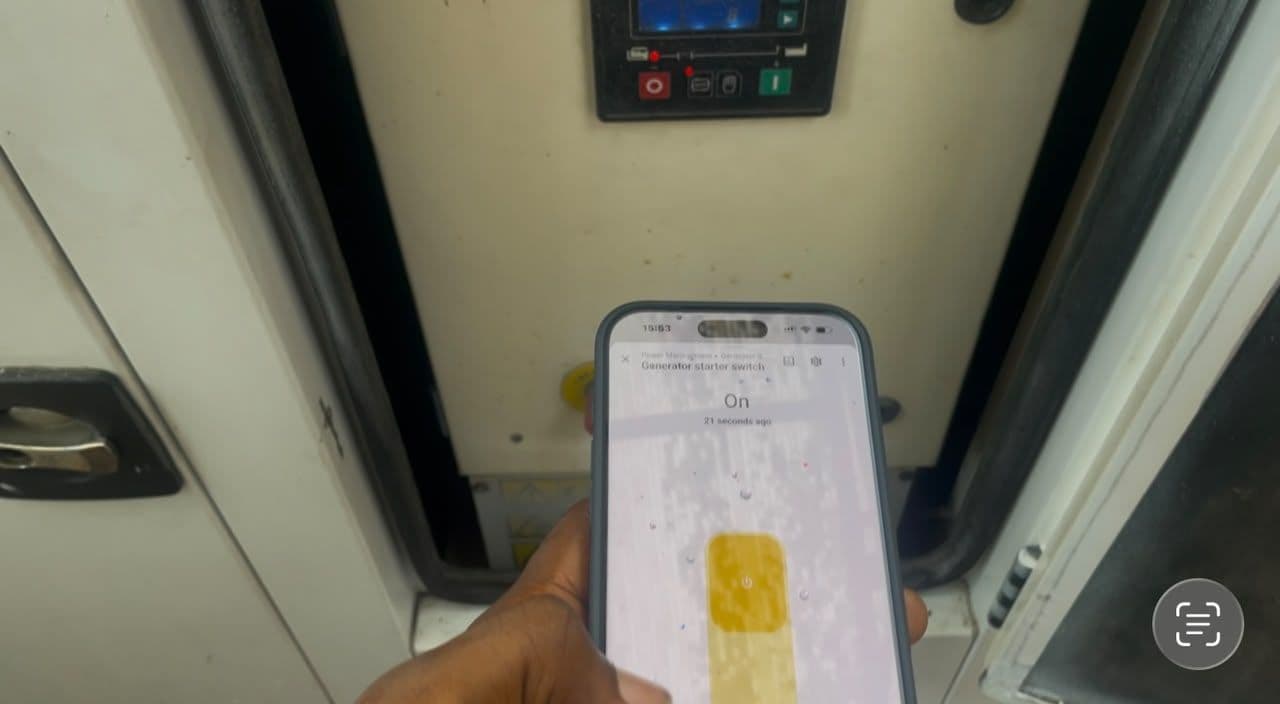 Monitoring a system from a phone app